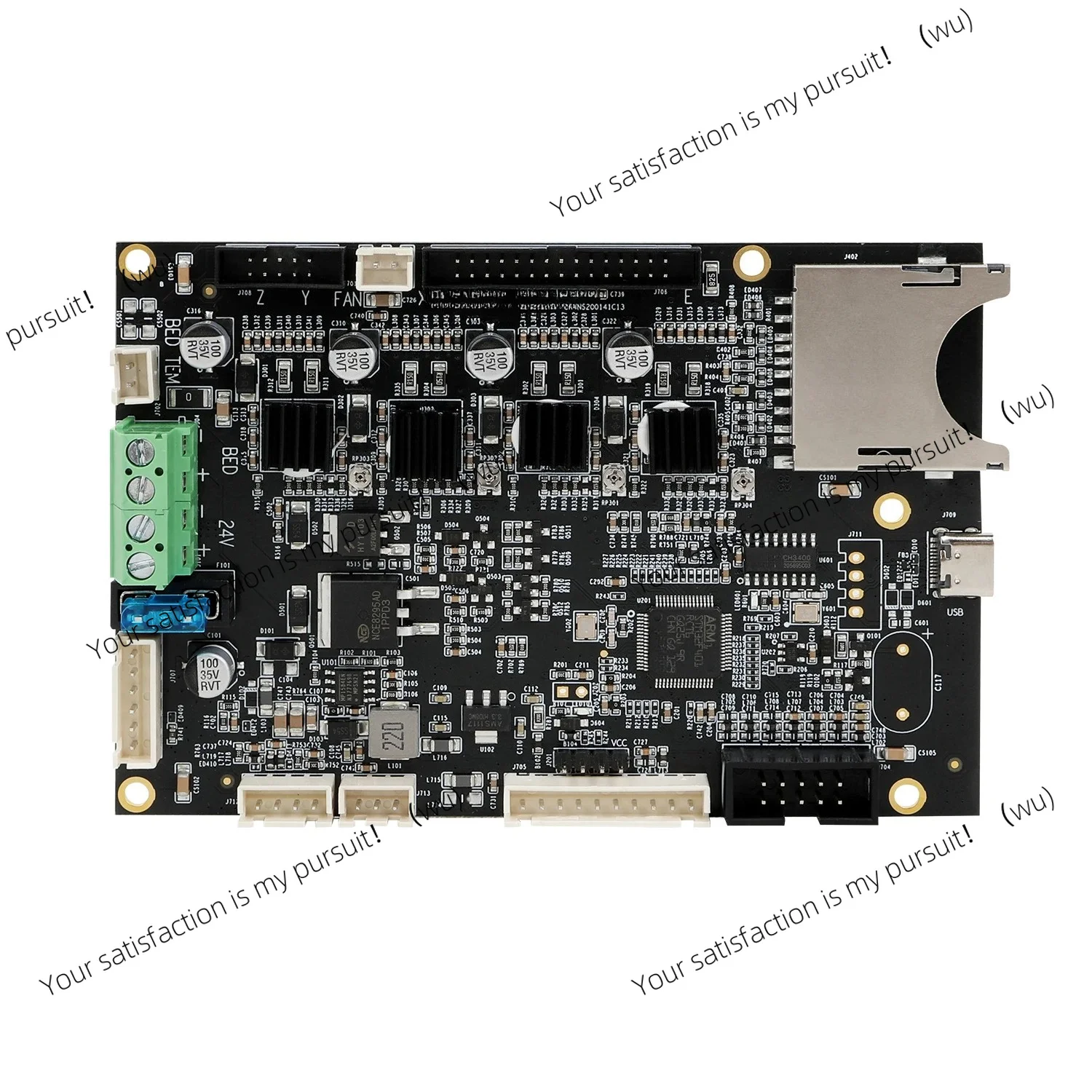Бесшумная материнская плата v2.4.S1 32-bit TMC2208 STM32F401RCT6 для 3D-принтеров Ender-3 S1 Pro и Ender-3 S1 Plus (art.: 3920dbace8b97) - 3920dbace8b97