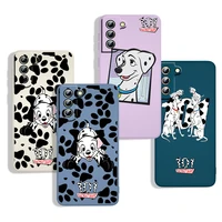 101 dalmatians the series for samsung s22 s21 s20 fe s10 note 20 10 ultra lite plus liquid rope with lanyard phone case capa