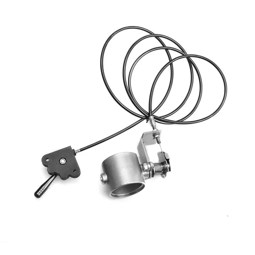 

Универсальный мотоциклетный выхлопной клапан, 2 дюйма/51 мм, 60 мм, ручная эксплуатация, глушитель выхлопной трубы, поддержка сварки, водонепроницаемый