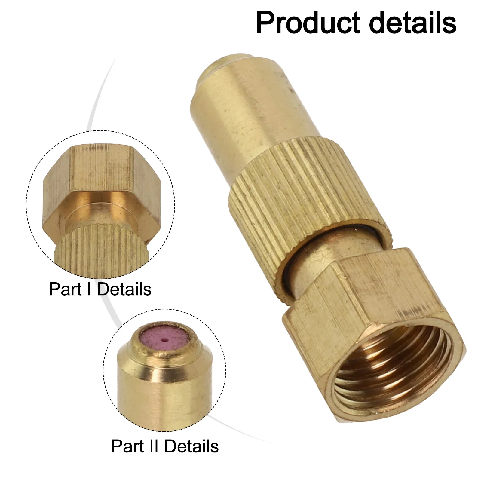 Распылительная насадка для воды латунь прямой распылитель высокого давления