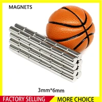 20501005001000pcs 3x6 small search minor magnet 3mm x 6mm bulk round neodymium magnets 3x6mm disc magnets strong 36 mm