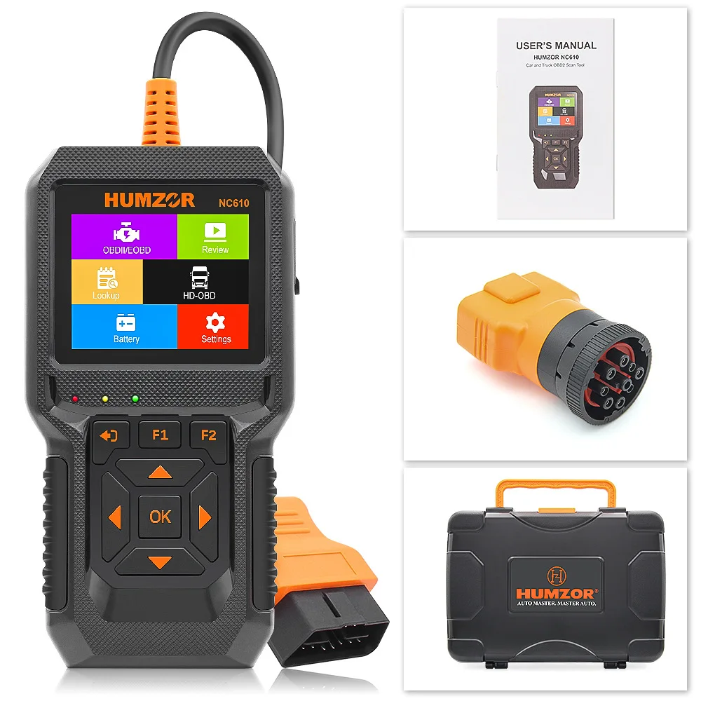 Считыватель кодов OBD2 для диагностики автомобиля сканер тяжелых грузовиков