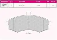 

93961 для десяти тормозных колодок ELANTRA I 01 03