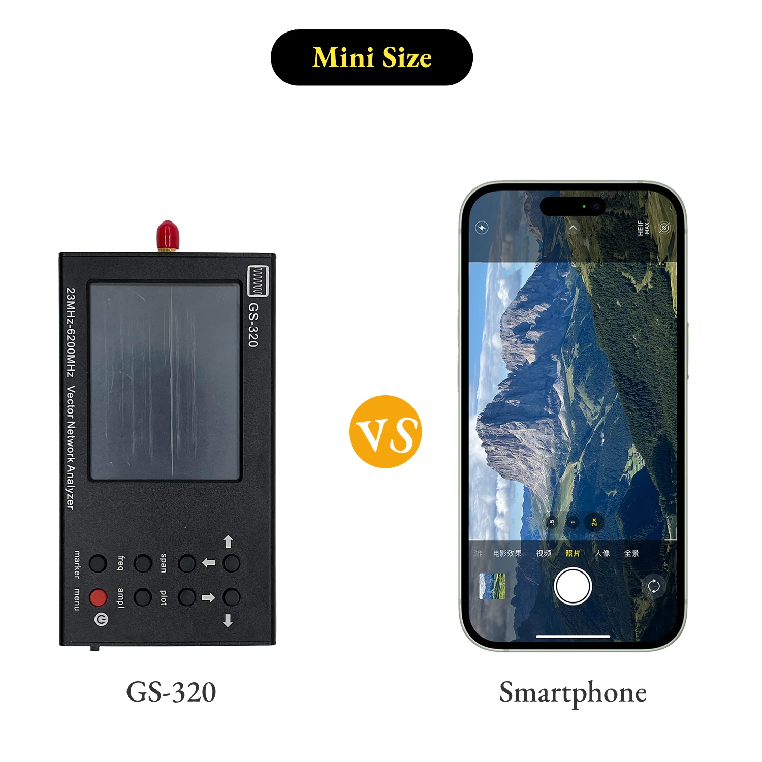 Векторный сетевой анализатор HTOOL GS320 23-6200 МГц