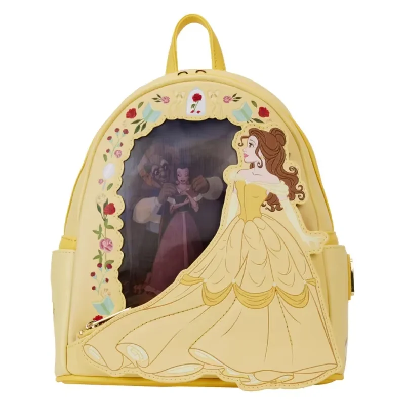 Loungefly Disney Beauty And Beast рюкзак Золушка принцесса сумка перспектива мини детский милый