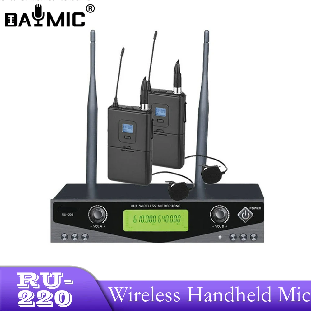 AOSHEN телефон, микрофон, беспроводной профессиональный караоке для учителей