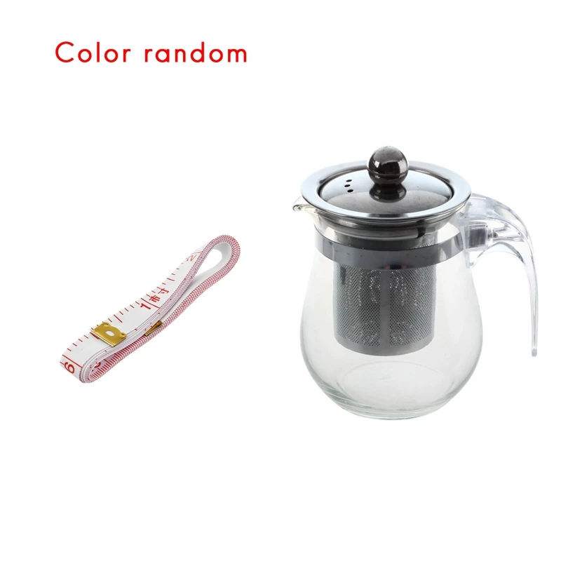 

1 шт., термостойкий чайник из прозрачного стекла, 60 дюймов, 1,5 м