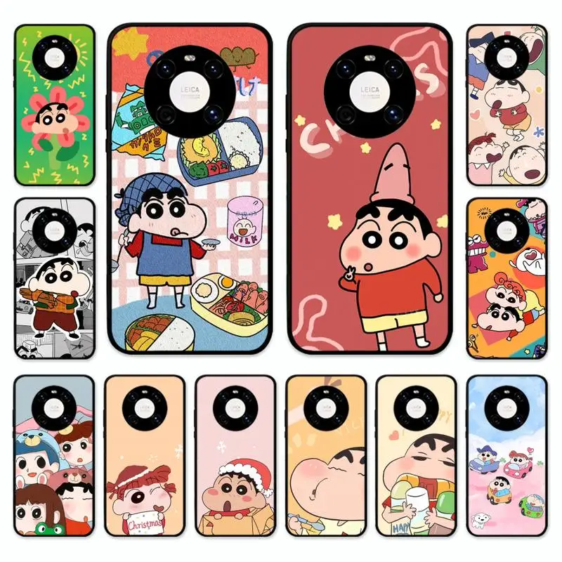 

Bandai Crayon Shin-chan Phone Case For Huawei Nova 7 Se 5 3i 3e 3 2 5i Mate 10 20 Lite 30 40 Pro 20x 9 Cover