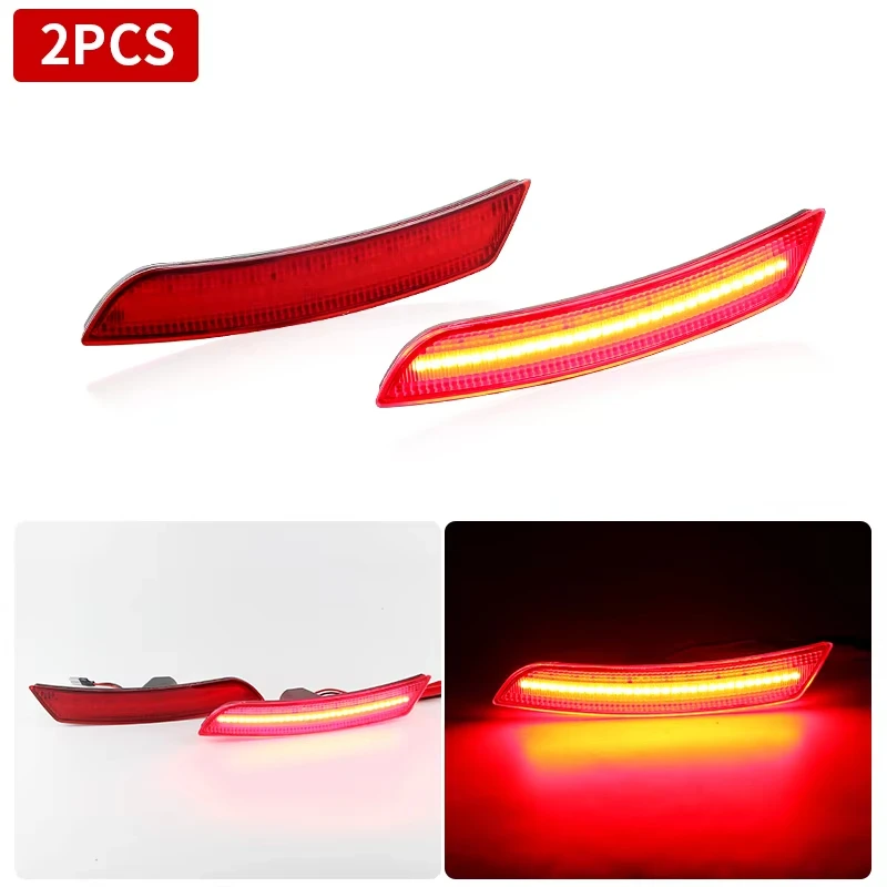 

Для Chevrolet Chevy Camaro 2016 2017 2018 2019 2020 передний янтарный задний красный светодиодный боковой габаритный фонарь указателя поворота