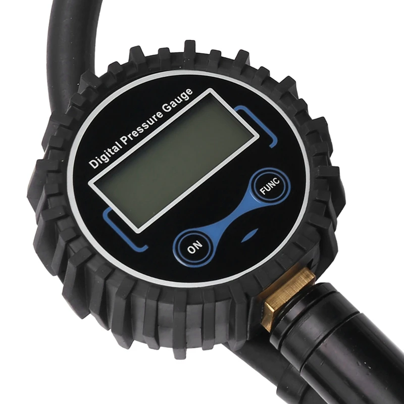 Цифровой насос для шин воздушный компрессор манометр быстрая фотография