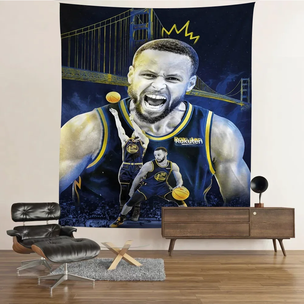 Горячий баскетболист красочный гобелен настенный хиппи цветок настенные ковры