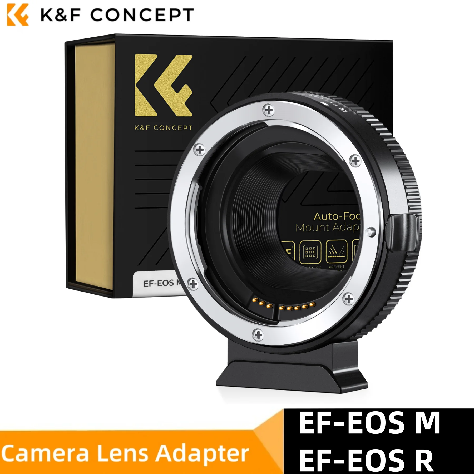 K &amp F Concept адаптер объектива камеры с автофокусом для Canon EF EF-S объектив EOS M M1 M2 M3 M5 M6