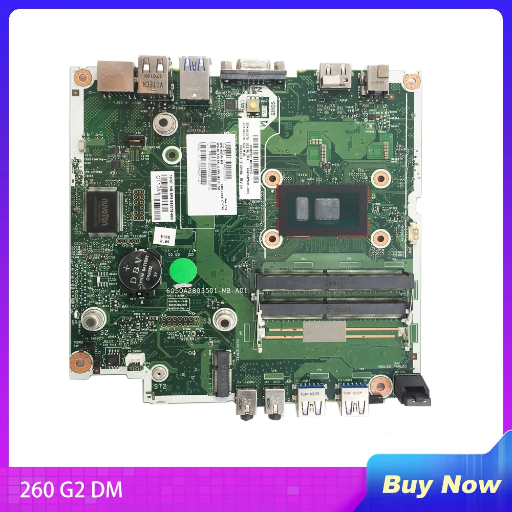 

For HP 260 G2 DM PC Desktop Motherboard 843379-001 843379-603 842606-003 Perfect Test Before Shipment