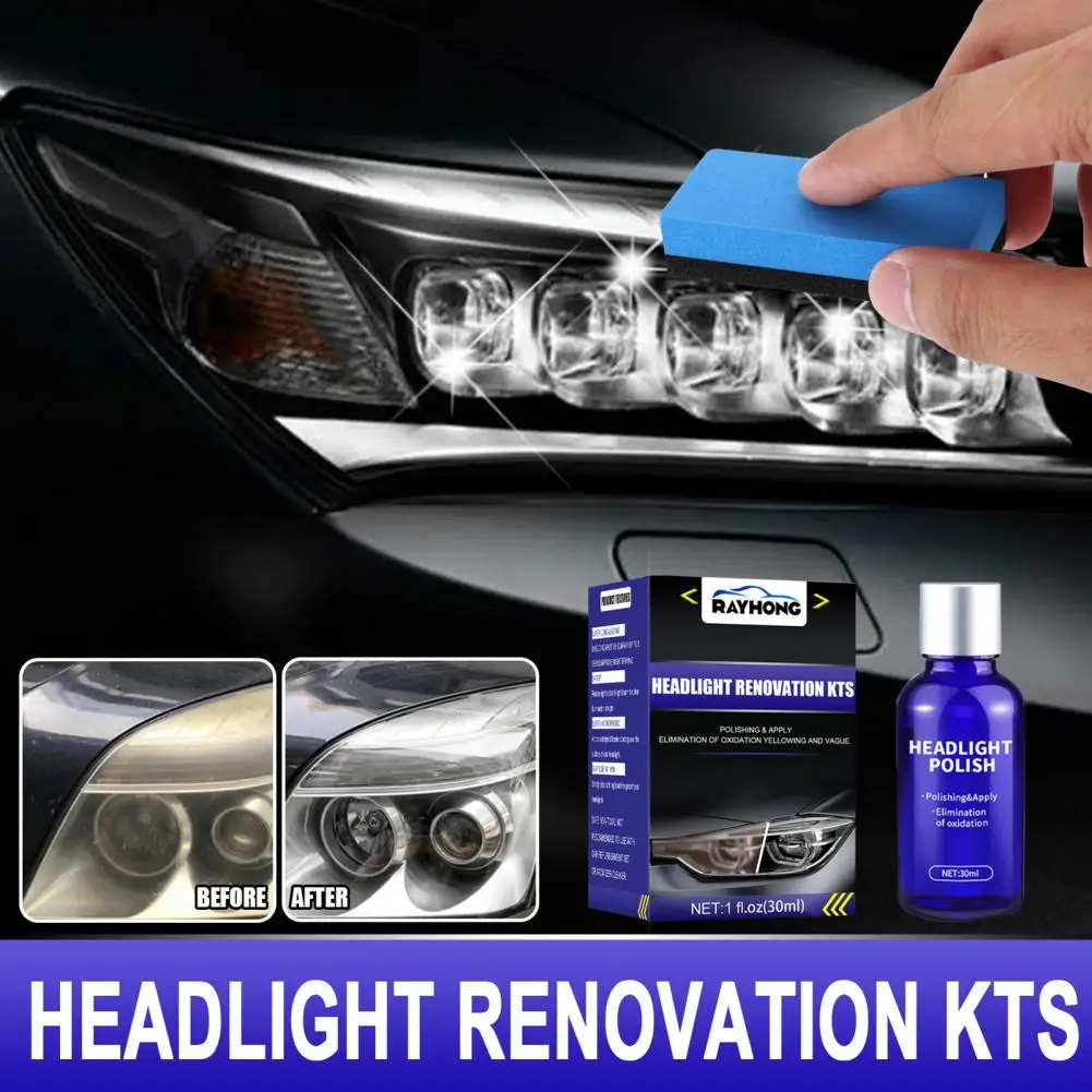 

Car Repairing Spray Efficient Quick Penetration Long-lasting Car Headlight Maintenance Clean Retreading Agent for Car