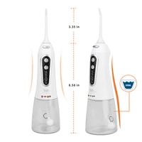 cordless dental water flosser rechargeable portable oral irrigator for travel home