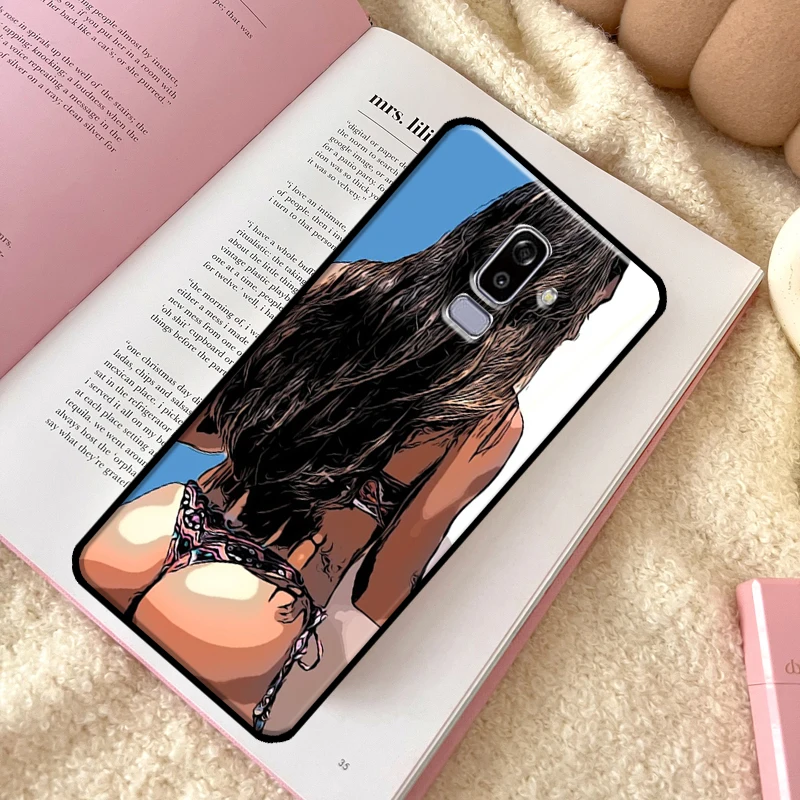 Чехол Surf Beachy Blue Summer Collage для Samsung Galaxy J7 J5 J3 2016 J1 A3 A5 2017 A6 A8 J4 J6 Plus A9 2018.