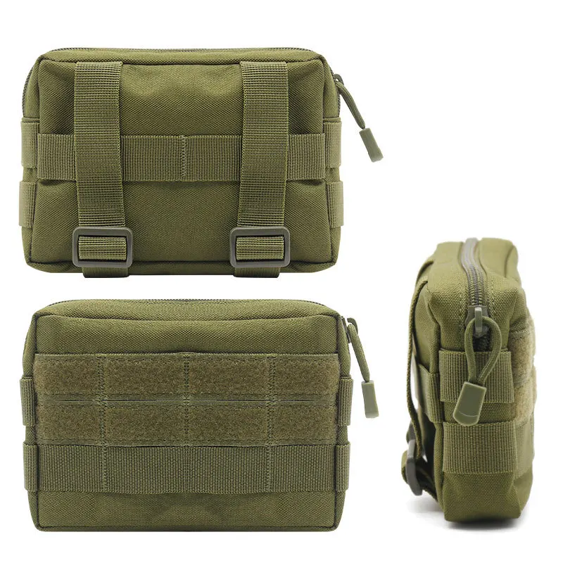 Фото Военная сумка Molle, тактическая поясная сумка, спортивная водонепроницаемая сумка для телефона на открытом воздухе, велосипедный карман для инструментов EDC, охотничья сумка, чехол для магазина №4