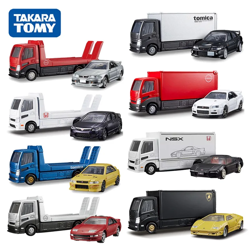 TAKARA TOMY Tomica Премиум транспортер Nissan GTR R33 автомобиль из сплава литая металлическая