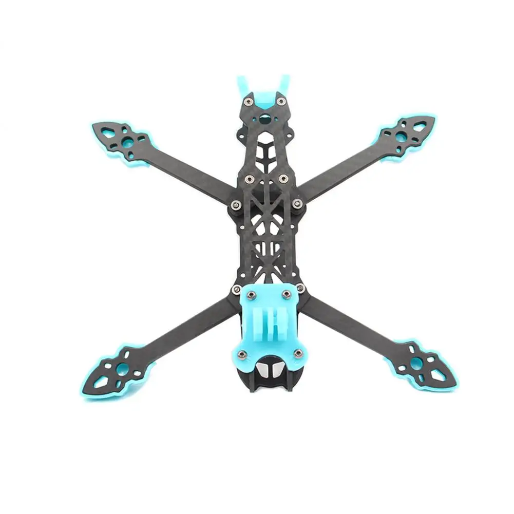 

Рама из углеродного волокна Lannrc Mark4 5 дюймов Fpv, колесная база 225 мм, 5 мм, рама свободного кроя для радиоуправляемого квадрокоптера, гоночного ...