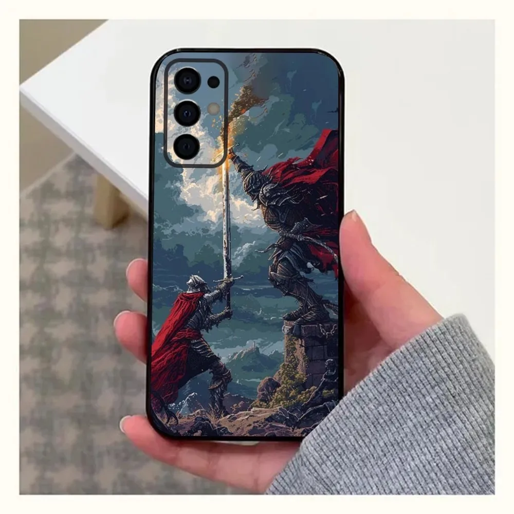 Чехол для телефона Game D-Dark-S Samsung S24 S21 S22 S23 S30 Ultra S20 Plus Fe Lite Note 10 9 стандартный черный