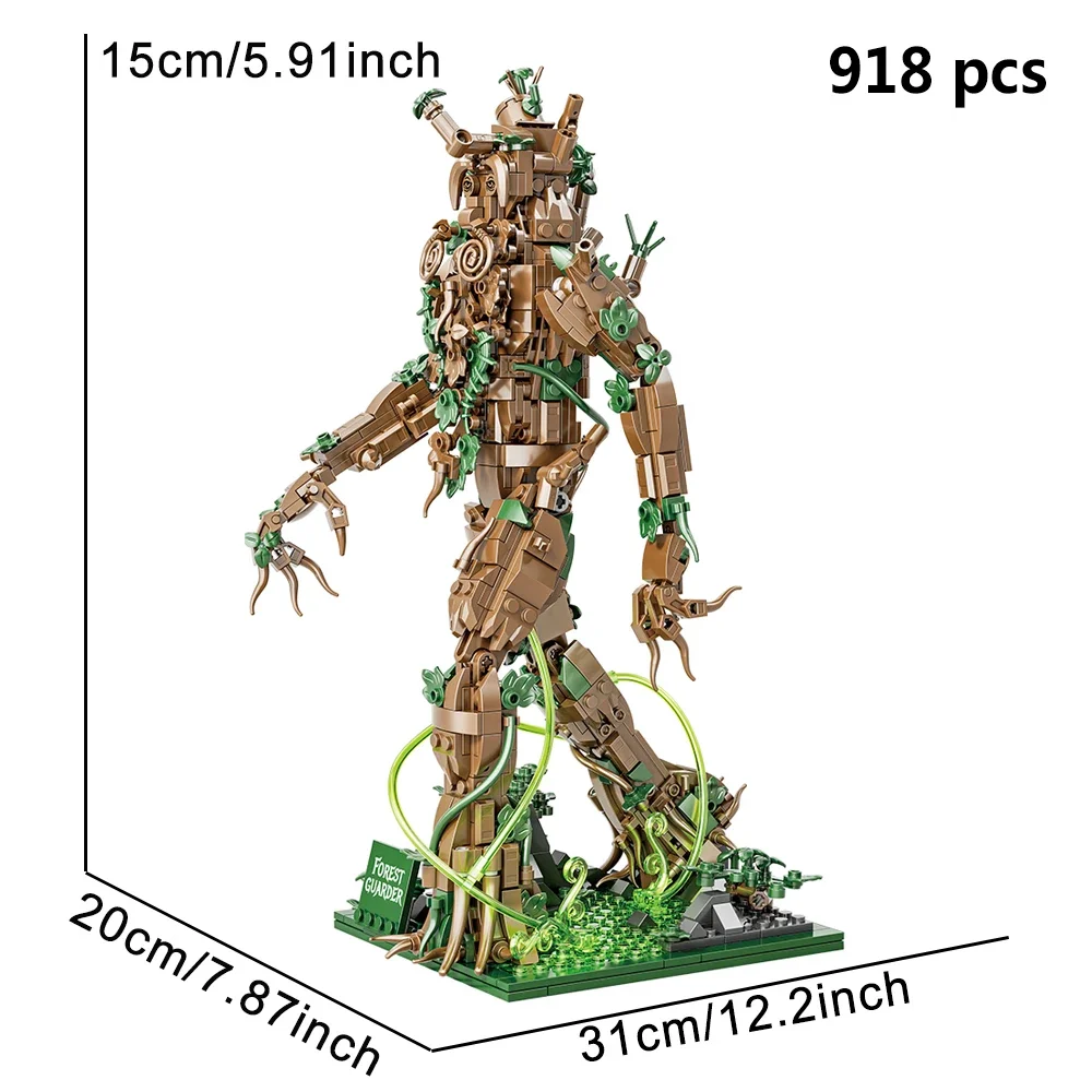 6008 Ideas Forest Mumen Moc Набор Строительных Блоков Из 918 Предметов - Унисекс Подарки На