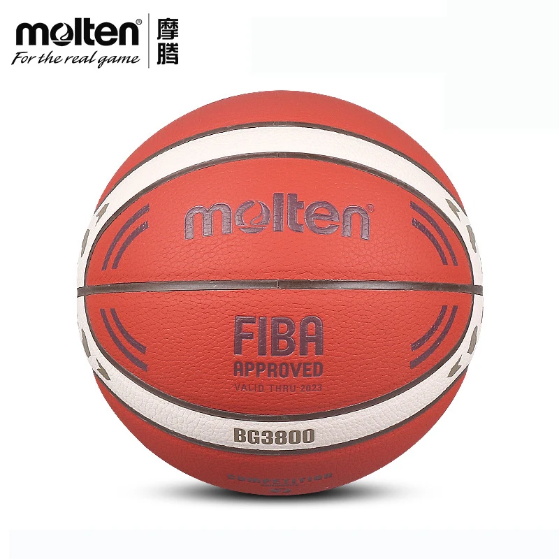 Molten Basketball Ball BG3800 No7/6/5 Limited Edition Basketball for Men's Competition Outdoor Indoor Match Training