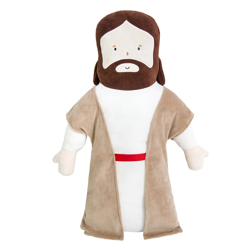 

Jesus Plush Pillow Toy Stuffed Cushion Toys Animals Pillows Cute Pattern Throw Hug Kids Sofa Christ Cartoon Miniature Christian