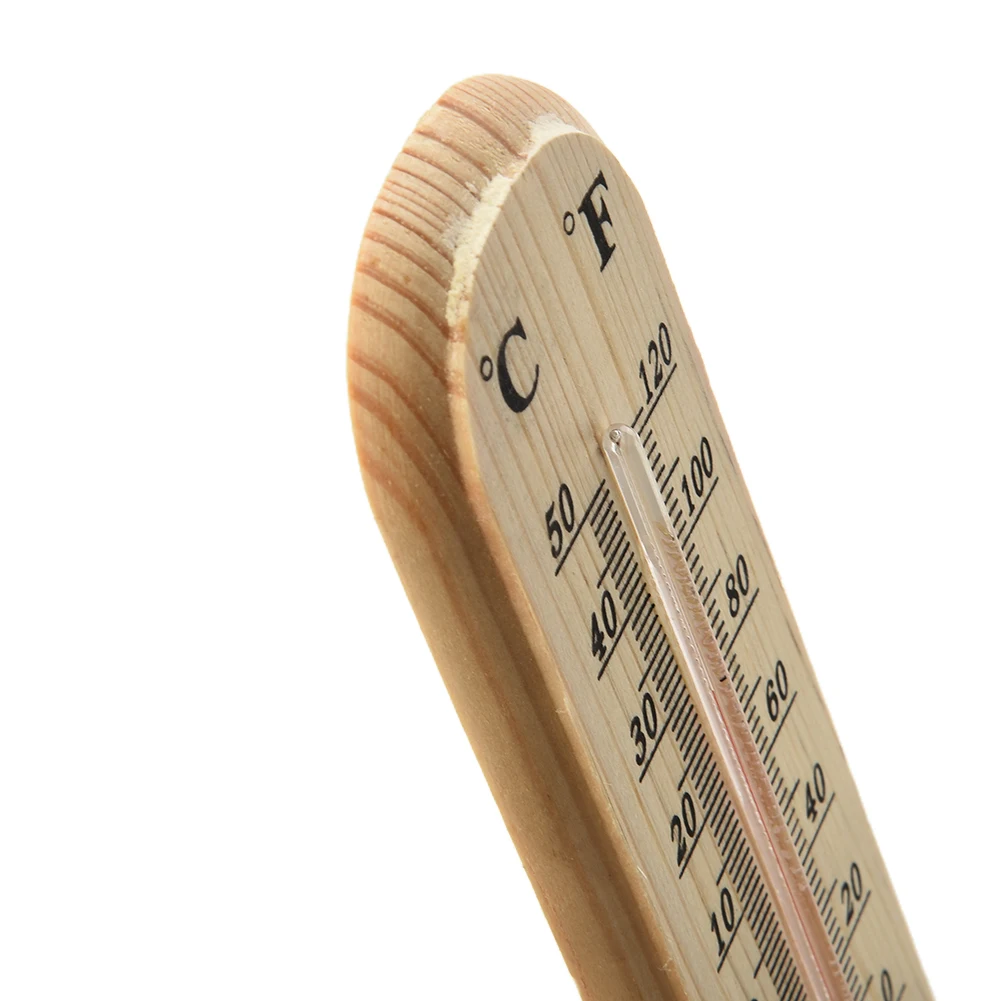 Настенный термометр из бука 200 мм