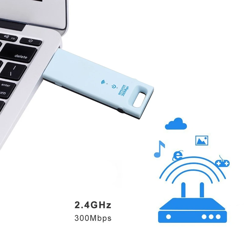 Беспроводной Wi-Fi репитер 300 Мбит/с 2 4 ГГц |