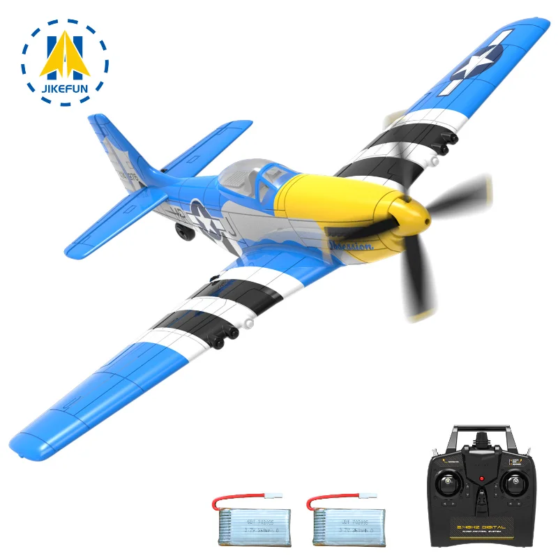 Самолет Радиоуправляемый P51 Mustang, 2,4 ГГц, 4 канала, 6 осей, 400 мм