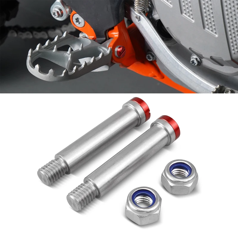 

NICECNC Foot Rest Foot Pegs Pins For Beta Xtrainer 300 RR 125 250 300 350 390 430 450 480 498 Enduro 2010-2022 Honda Kawasaki