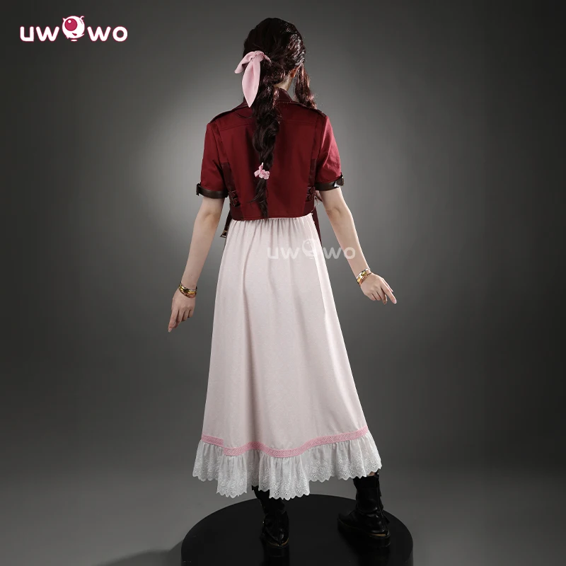 Костюм для косплея из серии UWOWO Collab: Finall Fantasyy 7 rewearh FF- Aerithh