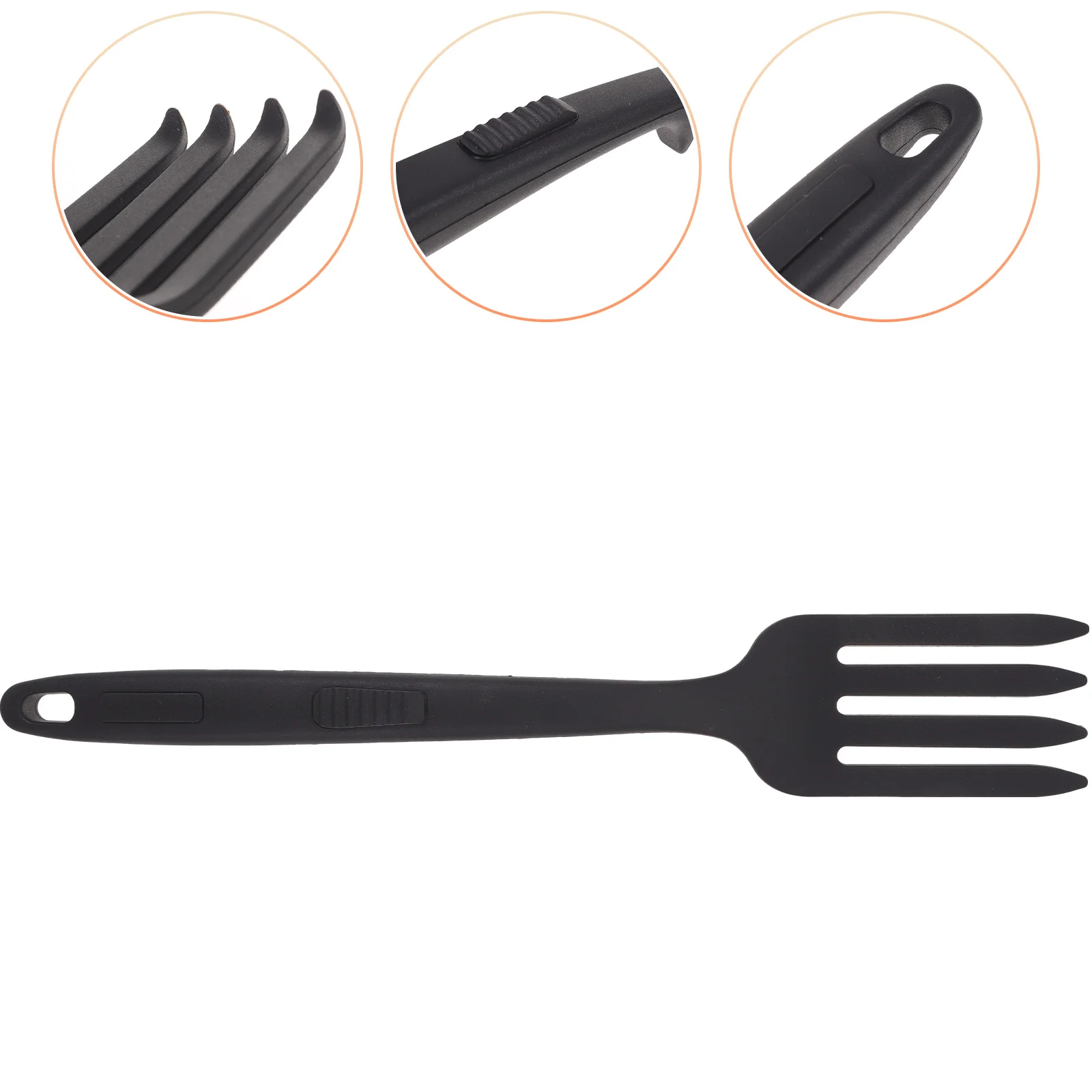 

Fork Cooking Silicone Forks Salad Mixing Kitchen Serving Pasta Spaghetti Server Baking Rubber Spoon Utensil Whisking Spoons