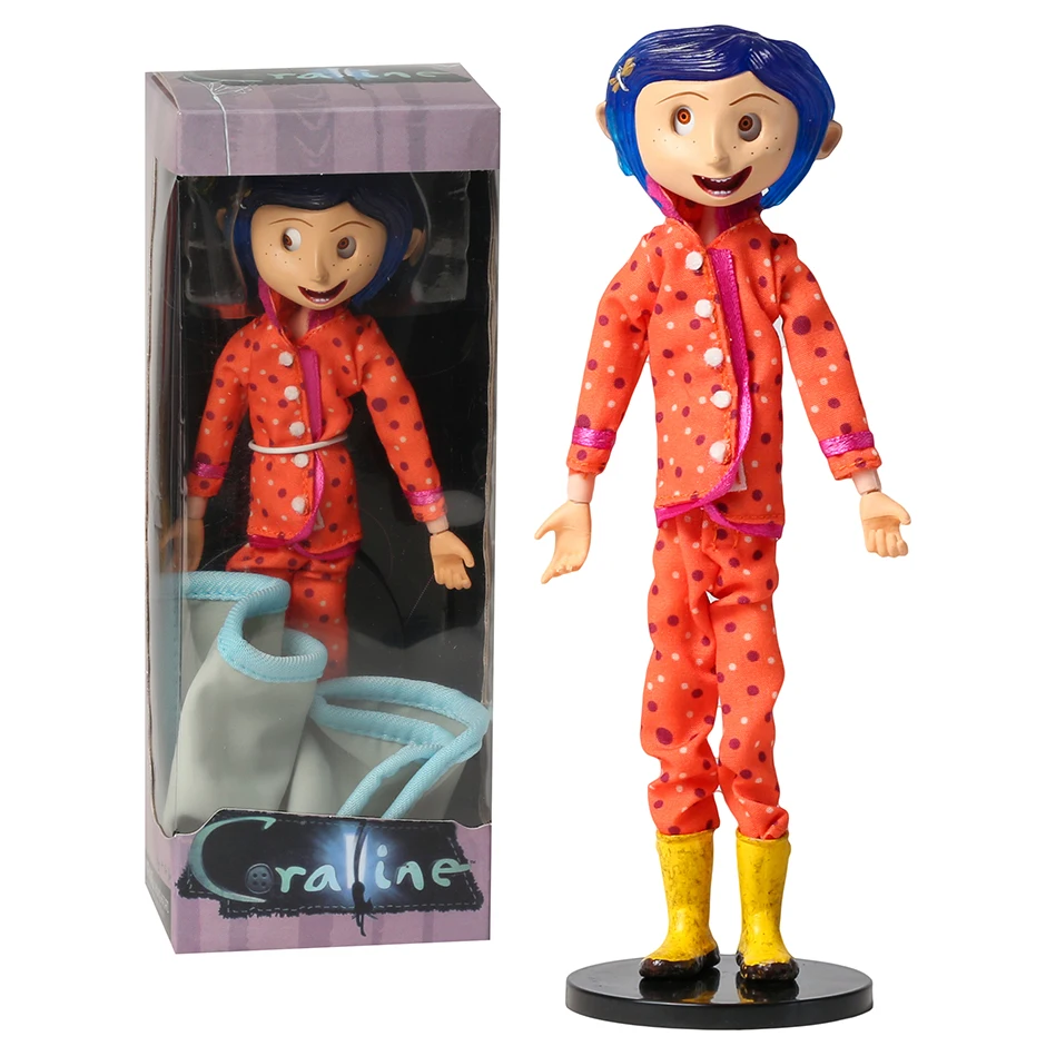 

Hot Toy Coraline in Pajamas PVC Action Figure Decoration Model Doll For Christmas Gift