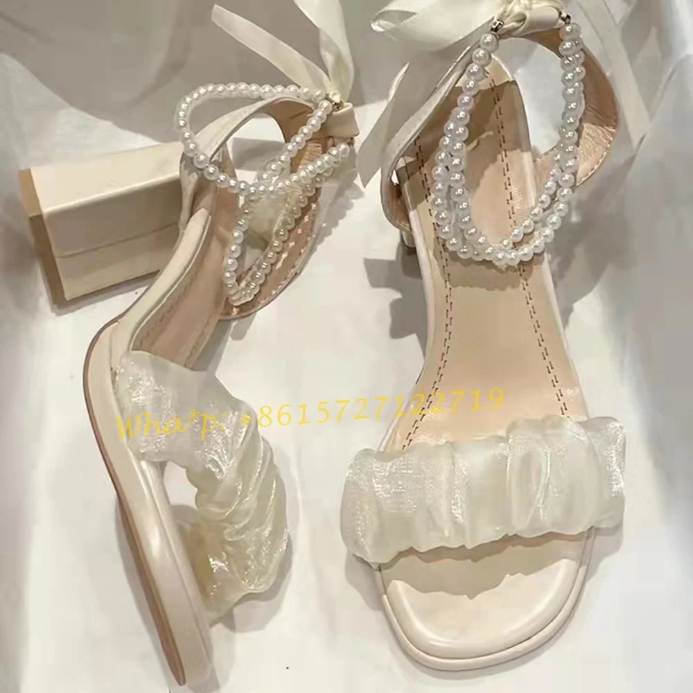 Женские босоножки на массивном каблуке элегантные сетчатые сандалии с ремешком