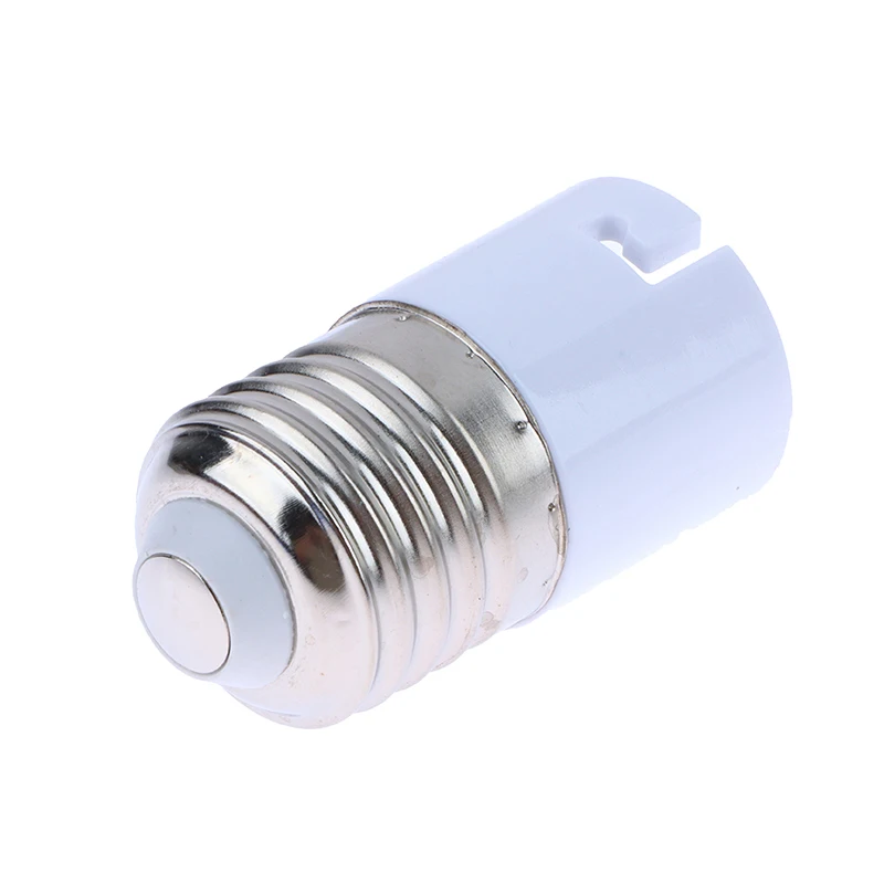 

High Quality 1PC LED Socket Lampbase E27 to B22 Adaptor Converter Holder Light Adapter Lamp Holder Lighting Parts (color random)