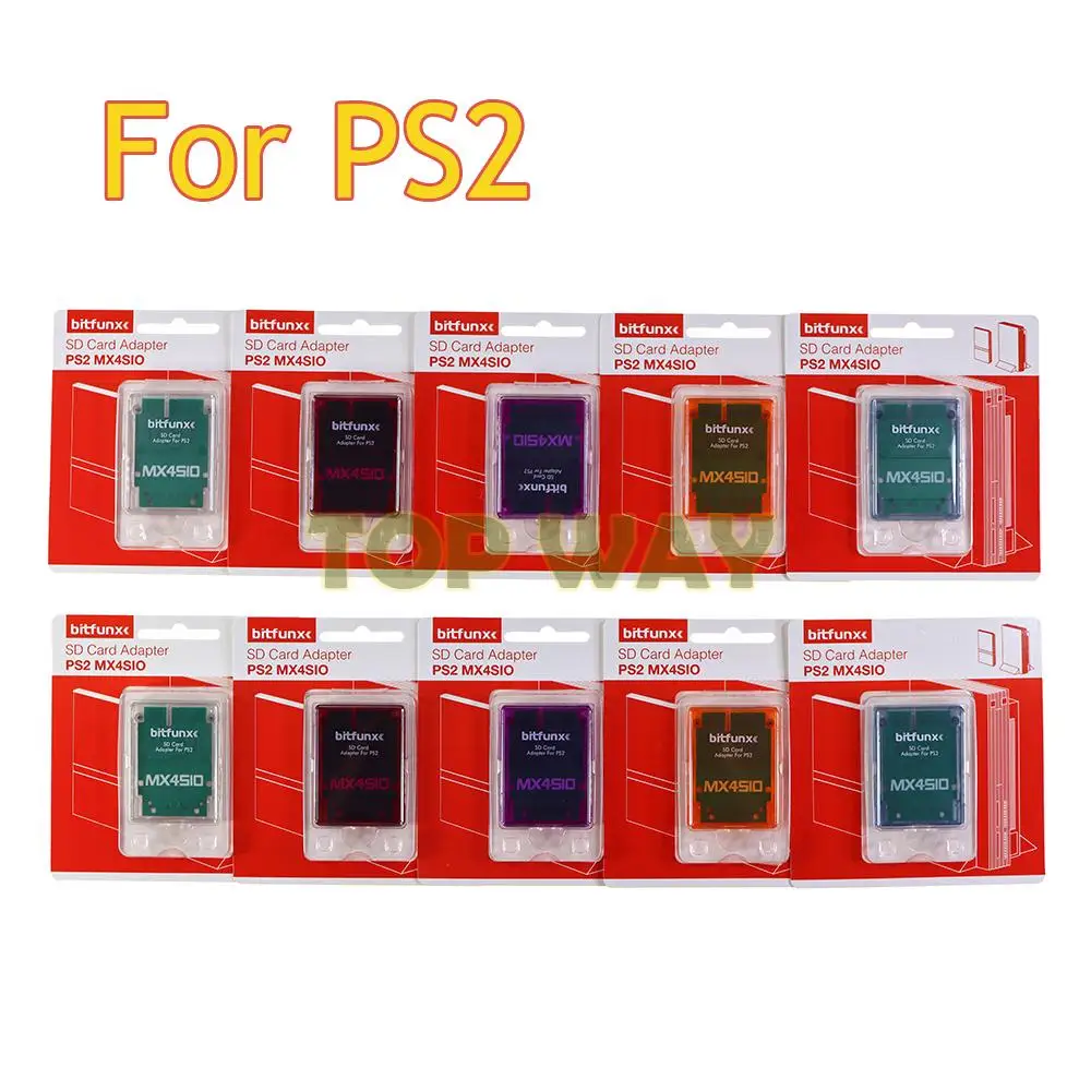Фото 1 шт. для контроллера Playstation 2 PS2 MX4SIO SIO2SD SD-карта и адаптер для чтения карт TF для PS2 №5