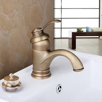 yanksmart basin tap bathroom faucet sink mixer deck mouned basin faucet antique brass bathtub water tap single hole mixer