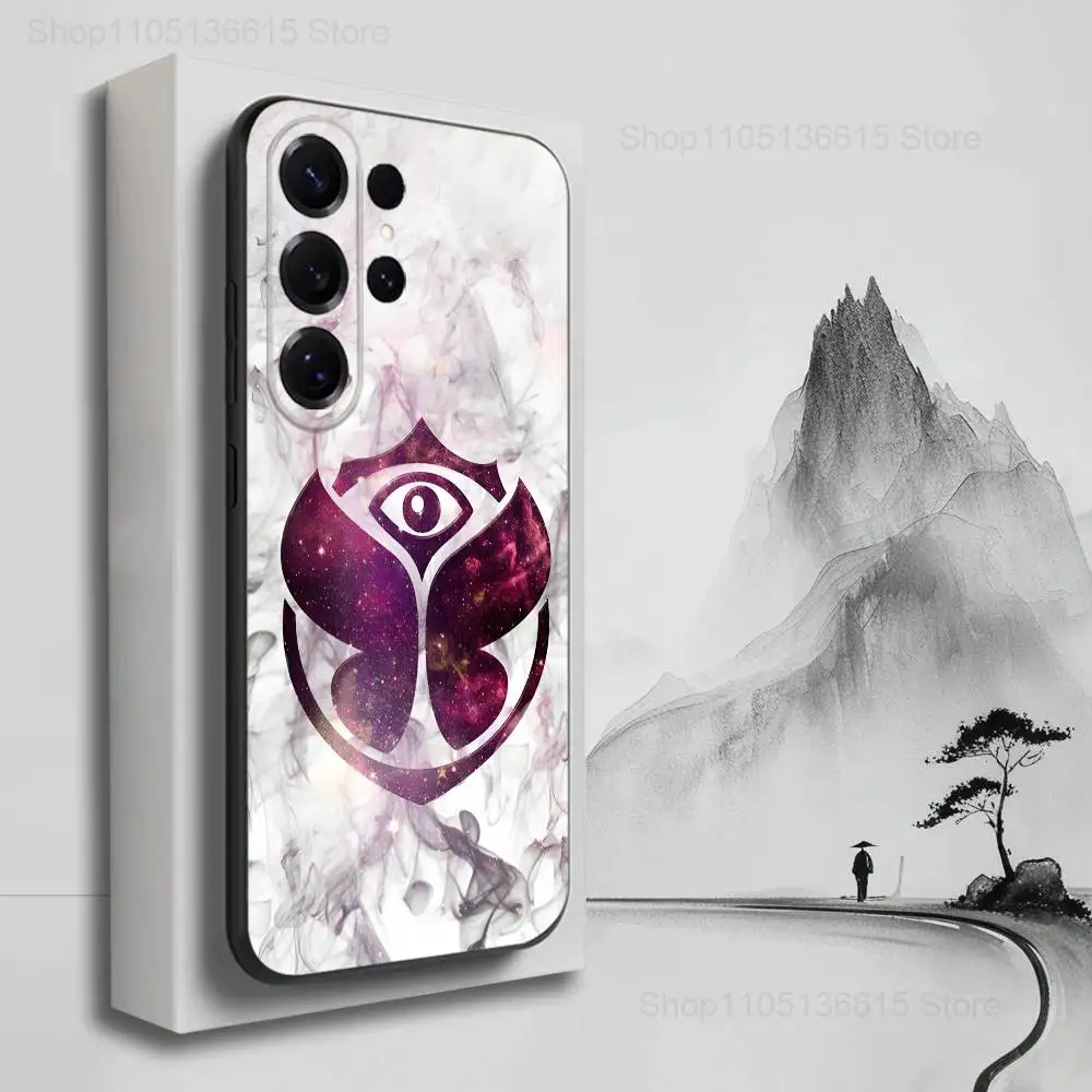 Чехол Music T-TOMORROWLAND для Samsung S21, S20, S10, Plus, S9, S22, S25, Ultra, S24, S23, FE, Lite, мягкий силиконовый, черный (art.: 3920d83febbf8) - 3920d83febbf8