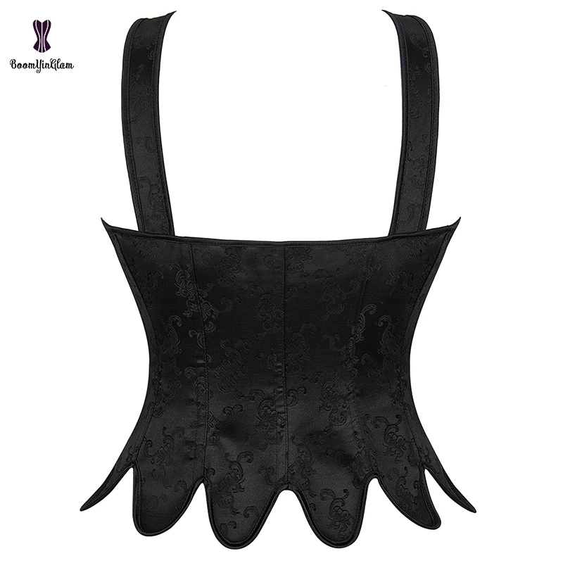 Plus Size XS To XXXXXXL Slimming Body Shaper Women Flower Shape Lace Up Boned Corset Style Punk Waist Trainer Vest With Strap