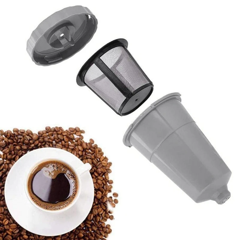 Многоразовый фильтр для кофе Сменный с 4 дополнительными фильтрами Keurig B30 B40 B50 B60
