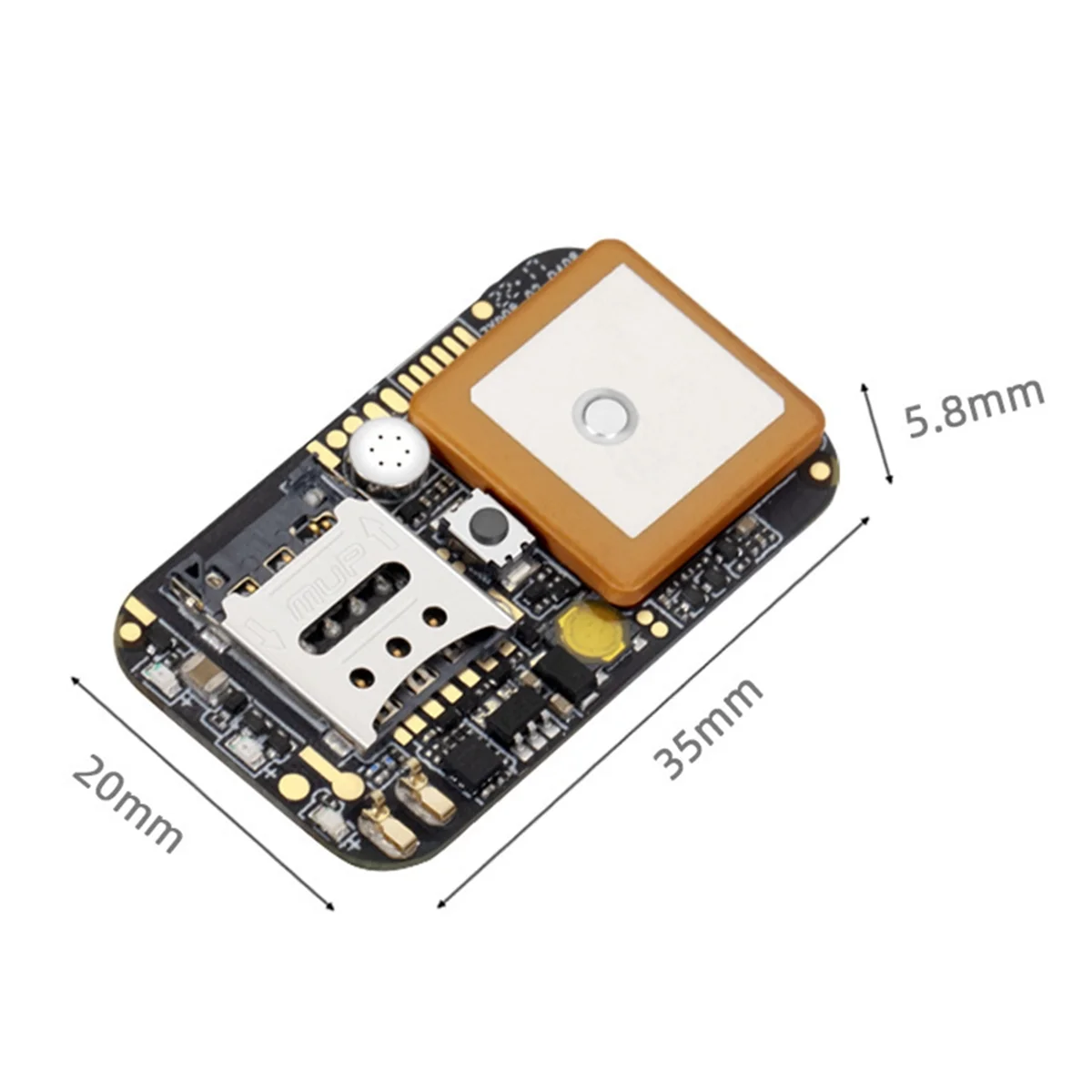 ZX908 Mini 4G GPS трекер PCBA чип-плата для автомобиля система слежения за людьми