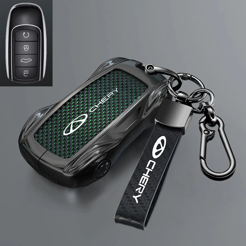 

Держатель для автомобильного ключа из углеродного сплава для Chery Tiggo 8 Arrizo 5 Pro Gx 3x 5x EQ7 Chery Tiggo 7 Pro EXEED TX