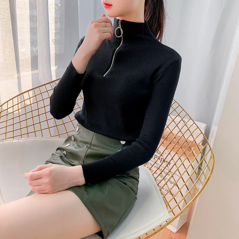 

Sweater For Women Sweaters Female Pink Wool Winter Woman Sweater Knitting Pullovers Knitted GRAY22