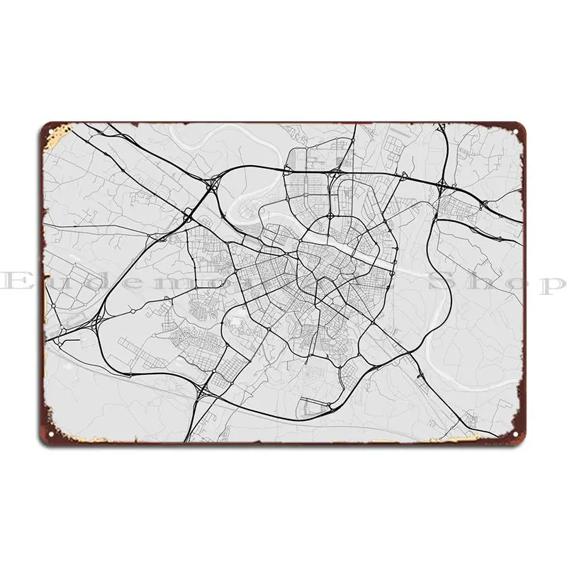 

Zaragoza, карта Испании, металлический знак, создание табличек, персонализированный на заказ кухонный жестяной знак, постер