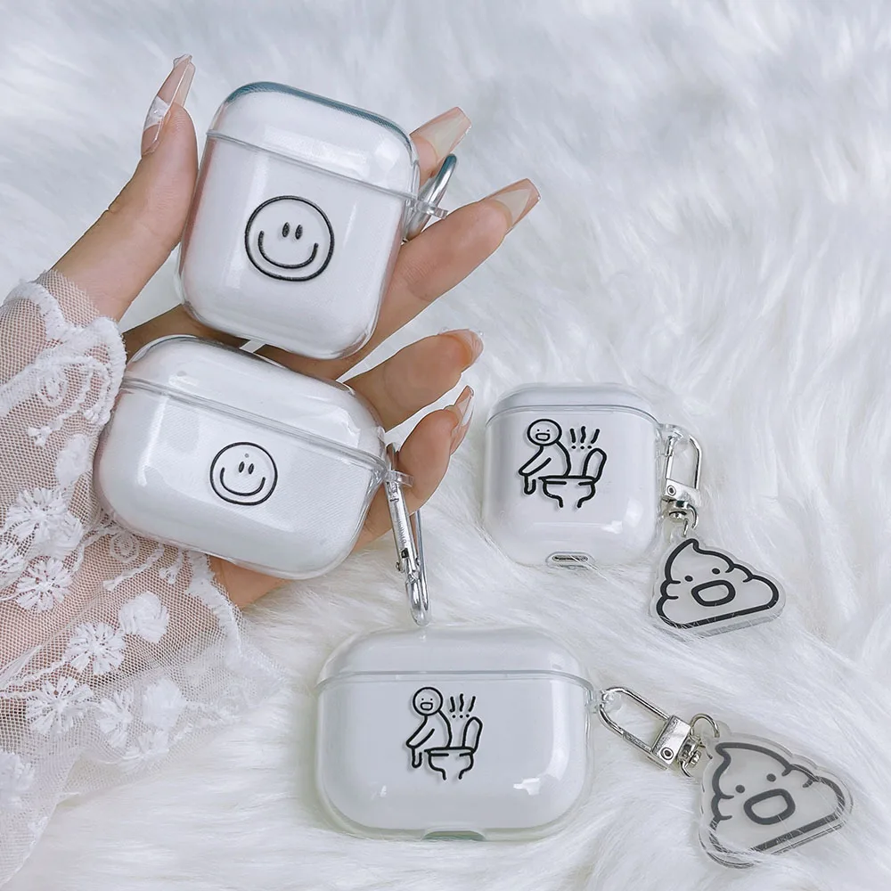 

Мягкий прозрачный чехол для наушников Apple Airpods 2 1 Pro 3 Airpod