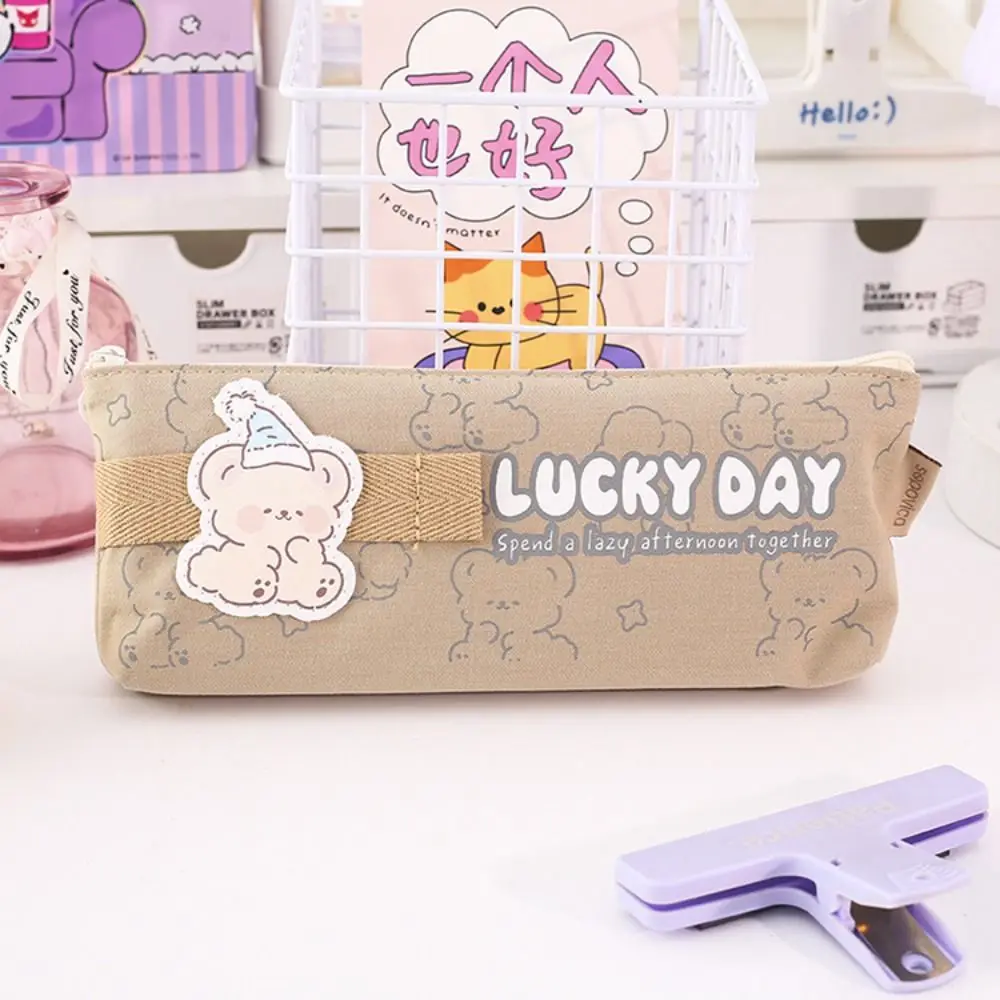 Новинка сумка для ручек случайного цвета большая емкость подарок студентов