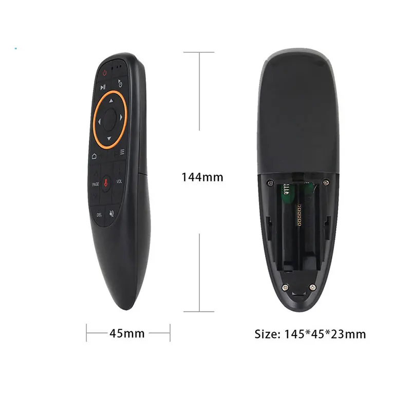 5/10pc G10S Air Mouse Remote Control with Gyroscope 2.4G Voice Search Wireless Remote Controller for Android TV Box/PC