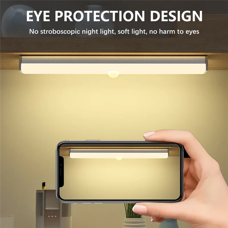 Rechargeable Motion Sensor Wireless LED Night Lights Bedroom Light Detector Wall Decorative Lamp Staircase Closet Room Lighting |