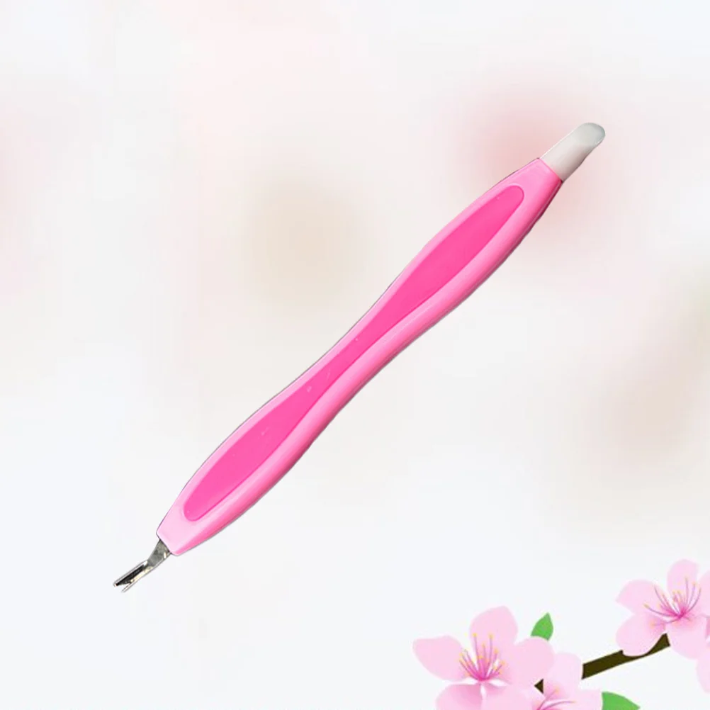 

Professional Pedicure Rasp Foot Cracked Skin Corns Pusher Callus Remover Exfoliating Nail Tool (Random Color)